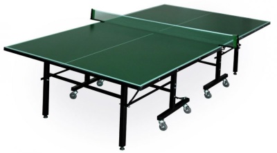 Складной стол для настольного тенниса «Player» Игровое поле: ДСП 25 мм с меламиновым покрытием
Кант: кромка ПВХ, 0,4 мм
