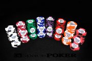 Фишки для покера WPT 14 и 15,5 грамм