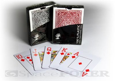 Карты для покера Jumbo 100% пластик Несомненно, пластиковые карты лучше и долговечнее бумажных. Одна пластиковая колода прослужит минимум в 5 раз дольше обычной.