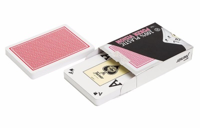 Карты для покера &quot;Fouriner Poker Vision&quot; 100% пластик, Испания 
