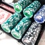 Набор для покера Royal Flush 300 фишек (кожаный) - Набор для покера Royal Flush 300 фишек (кожаный)